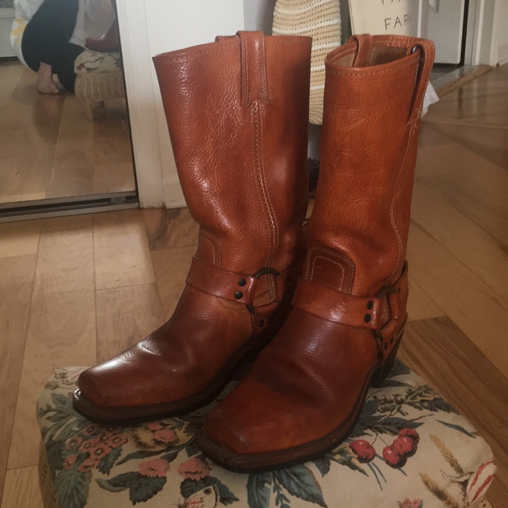 Frye Harness 12 R Motorcycle Boots 8.5